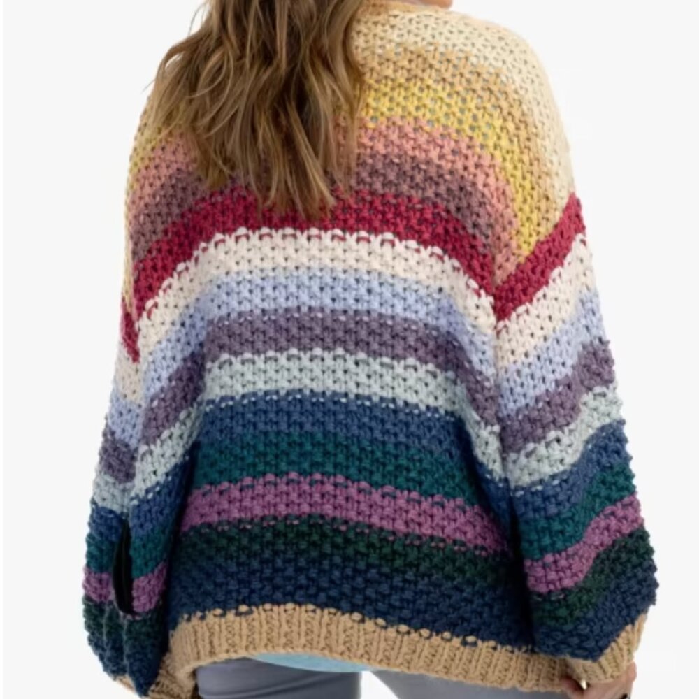 Listicle Hand Knit Cardigan